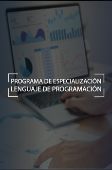 PROGRAMA DE ESPECIALIZACIÓN LENGUAJES DE PROGRAMACIÓN PARA ECONOMÍA Y FINANZAS