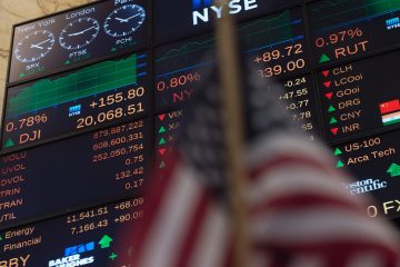 Dow-Jones-index-on-Wall-Street
